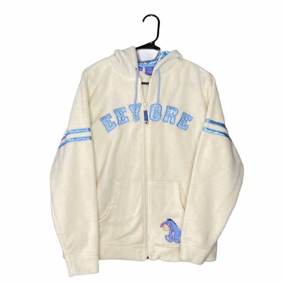 Disney eeyore fleece zip up - Picture 1 of 7